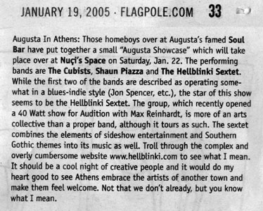 Flagpole 01-19-05